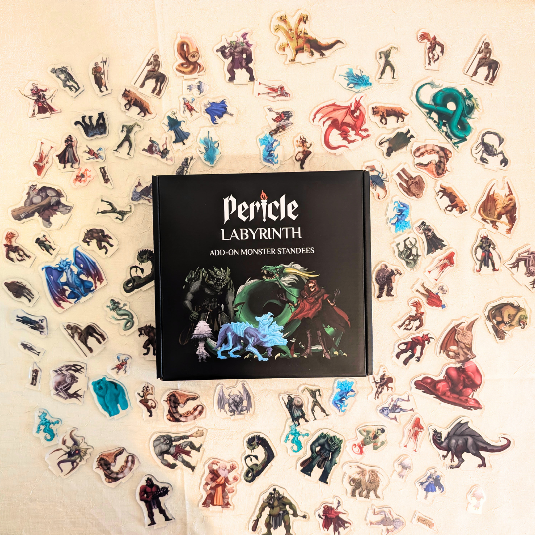 Pericle: Labyrinth Monster Standees