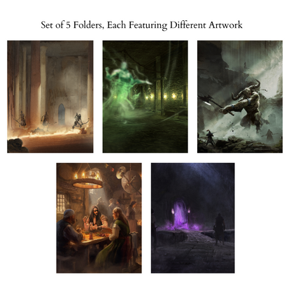 Character Sheet Storage Folders PRE-ORDER