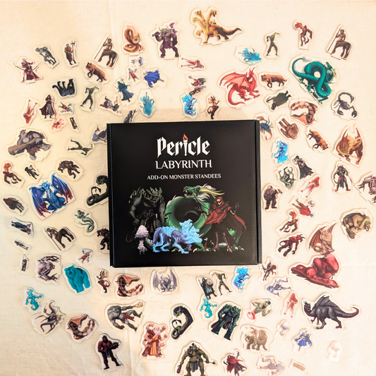 Pericle: Labyrinth Monster Standees